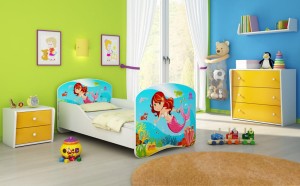 Łóżko dziecięce 160x80, ACMA I - Syrenka
