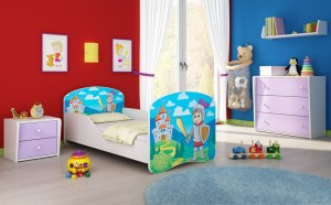 Łóżko dziecięce 160x80, ACMA I - Rycerz