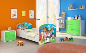 Łóżko dziecięce 160x80, ACMA I - Farma