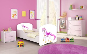 Łóżko dziecięce 160x80, ACMA I - Konik