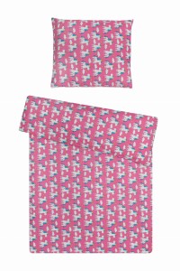Zestaw pościeli do łóżka 160x80 - 4 el. - Kucyki